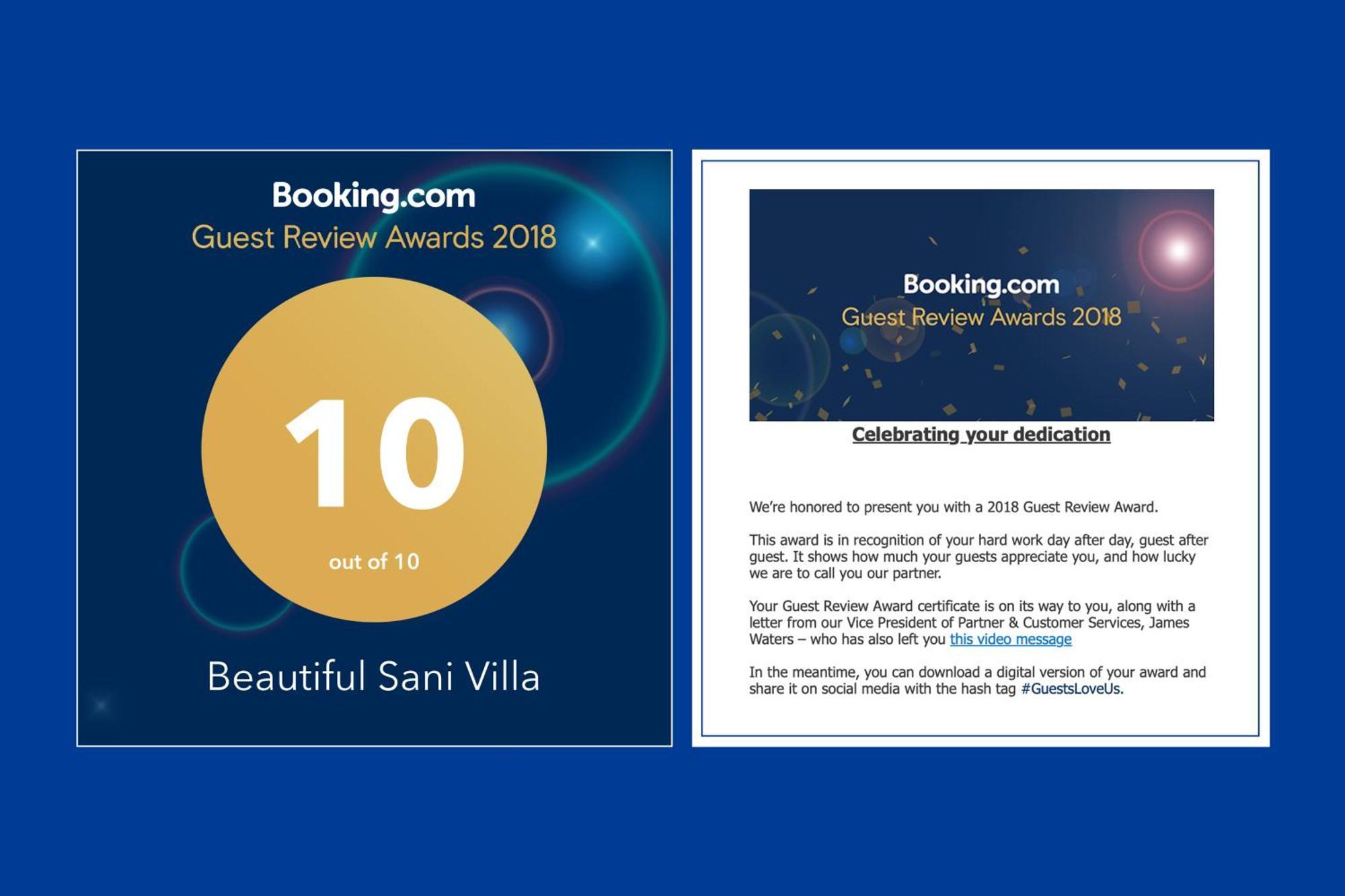 Beautiful Sani Villa Exterior photo